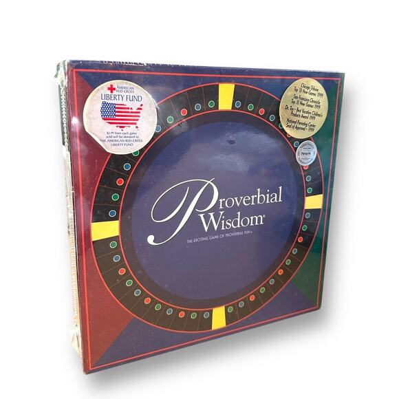 Proverbial Wisdom Bible Edition The Exciting Game of Proverbial Fun New Sealed - Picture 6 of 7